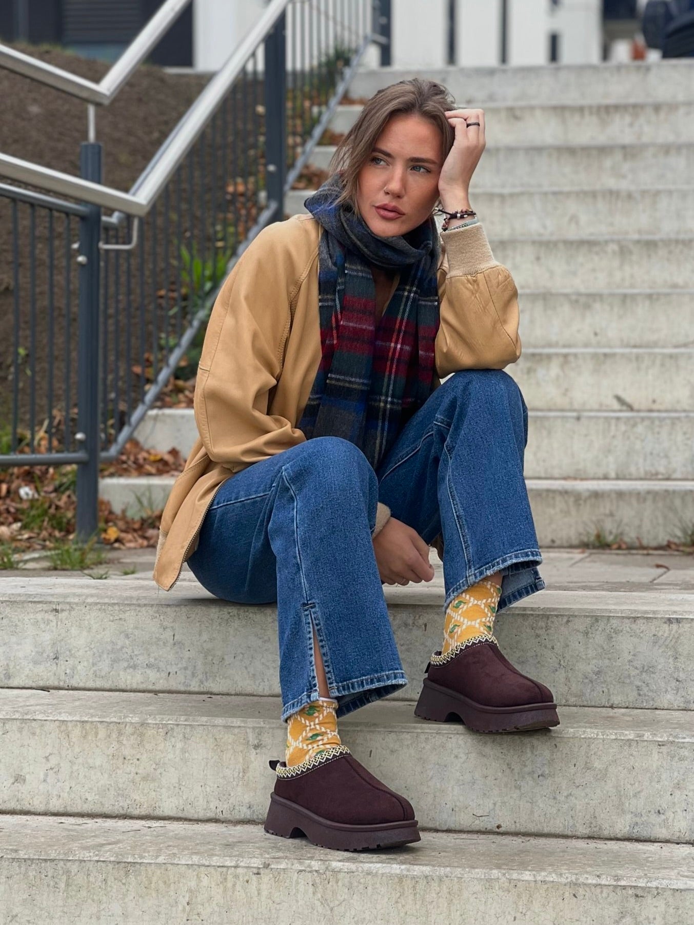 Wool scarf
