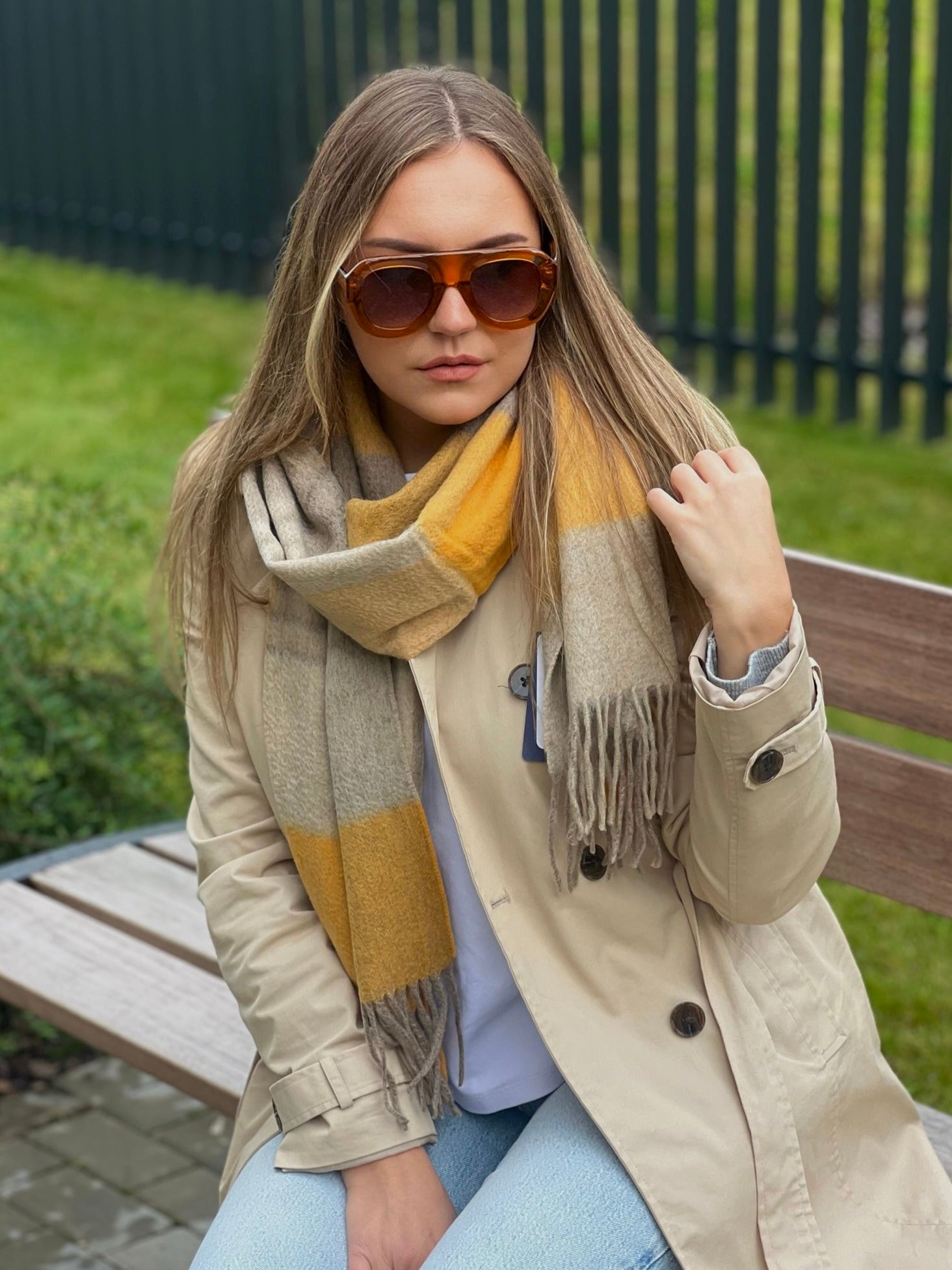Wool scarf